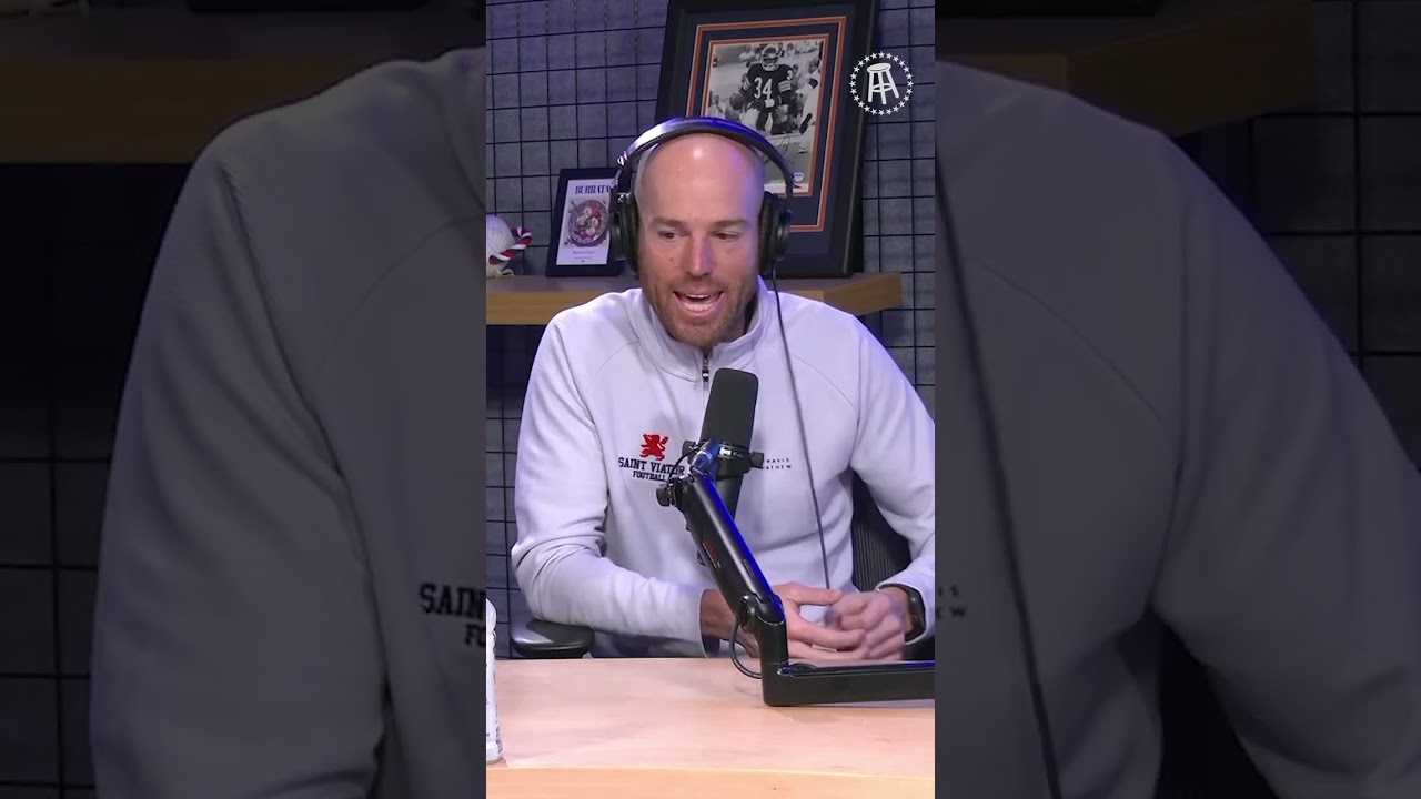 Robbie Gould actually had to witness the Double D***k live from a suite at Soldier