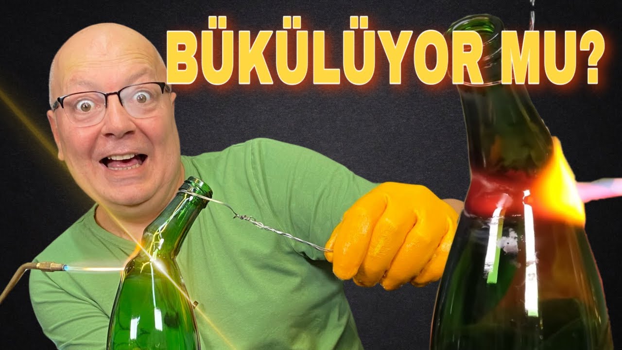 ŞİŞE BÜKÜLÜR MÜ? - CAMLA İLGİLİ HAYAT HİLELERİNİ TEST ETTİM
