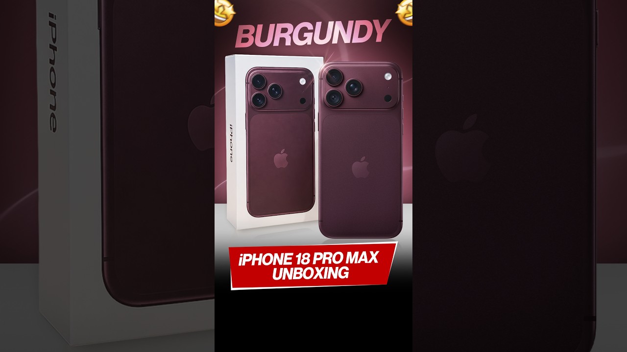 Exclusive: Apple iPhone 18 Pro Max Unboxing & First Look | What's Inside The Box? #shorts