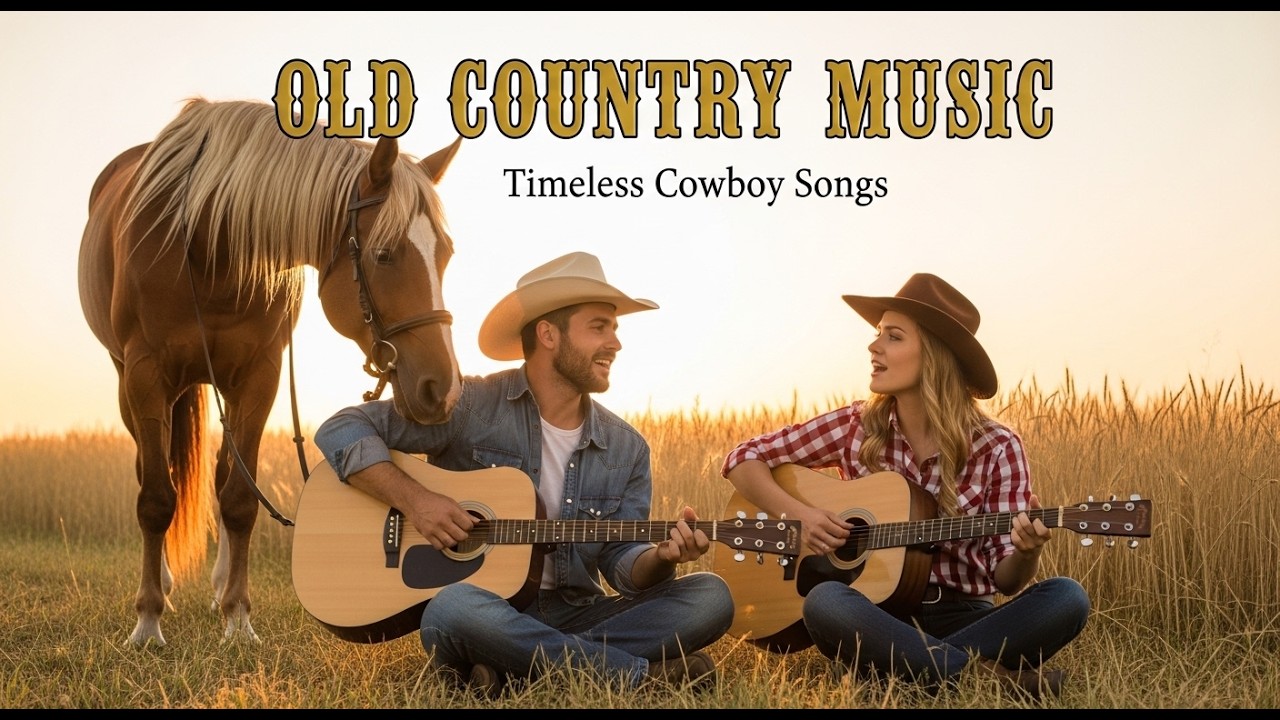 Classic Country Favorites 🐎 Old Cowboy Road Songs Playlist
