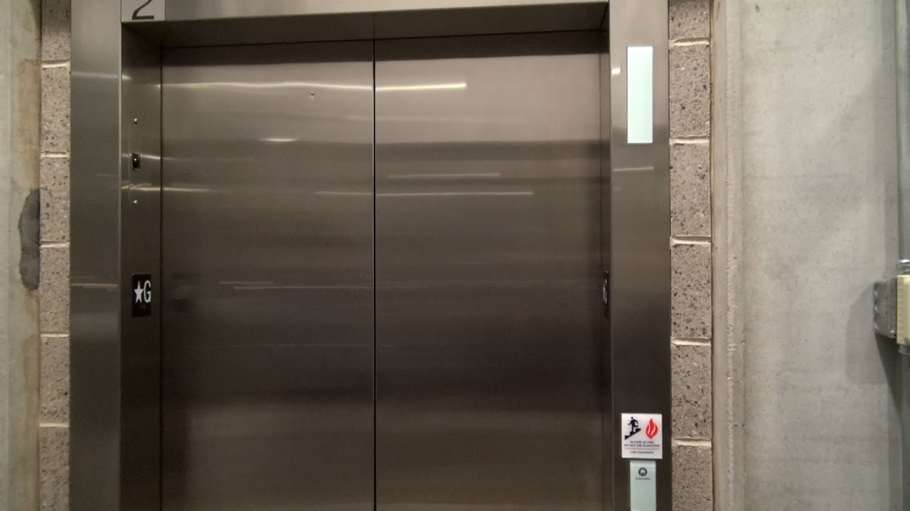 Schindler 3300 Traction Elevators at the Hub at 3 Crossings Garage in Pittsburgh, PA