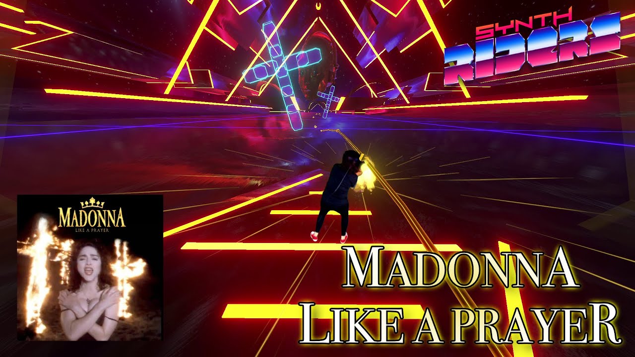 Synth Riders Custom Song - Like a Prayer by Madonna (mapped by DuckCurious, performed by Wirrel)
