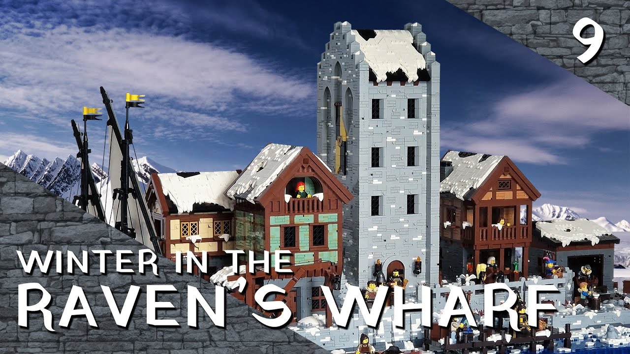 Winter in the Raven's Wharf | Lego Castle MOC | EPISODE 9 | THE FINALE