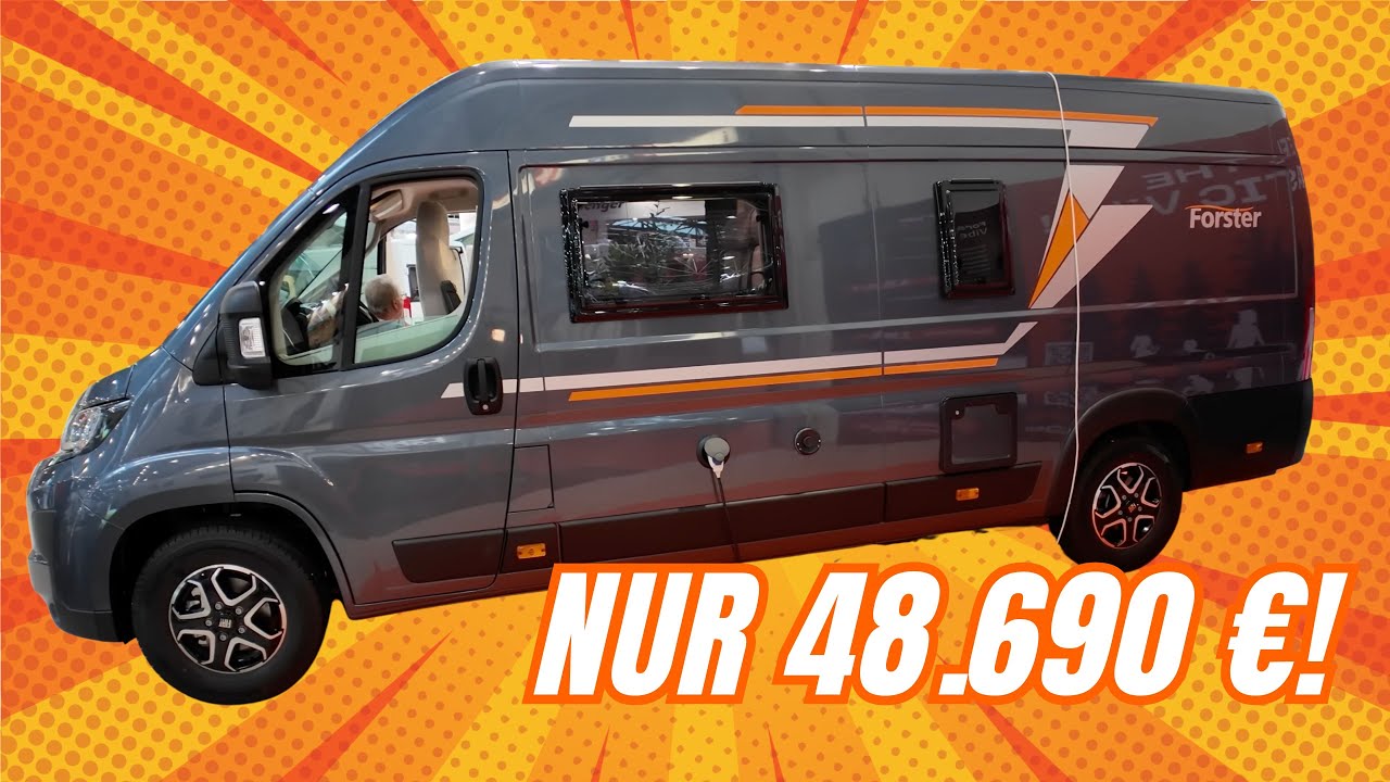 Camping XL Van 48.690 € FABRIKNEU 😜 Forster Livin UP V 636 EBL WOHNMOBIL KASTENWAGEN CAMPERVAN 2026