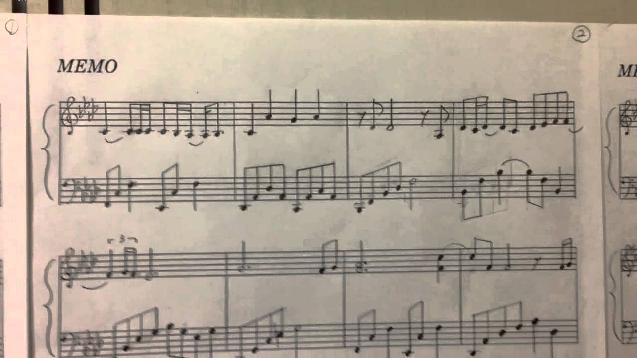 Moonlight destiny / AIKATSU! / sheet music （Moonlight destiny／アイカツ!／楽譜）