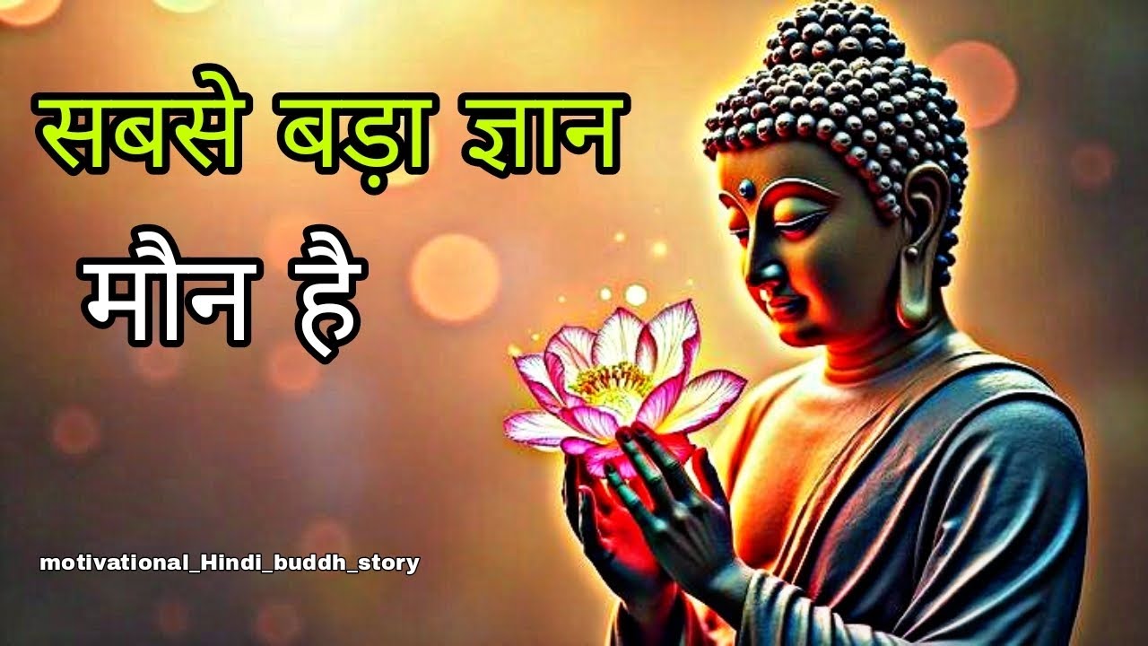 सबसे बड़ा ज्ञान मौन है | Gautam Buddha Story in Hindi | Life Changing Buddha Story 