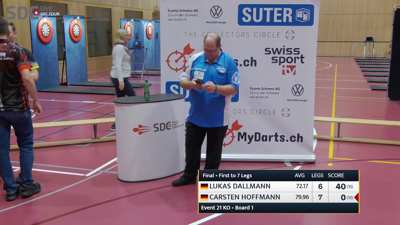 MyDarts.ch SDC Tour - Event 21  - 2025 - LIVE aus Hausen
