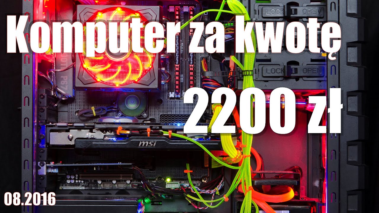 Komputer za kwotę 2200 zł - wirtualnik - dob&oacute;r podzespoł&oacute;w, budujemy pc do gier w rozsądnej cenie.