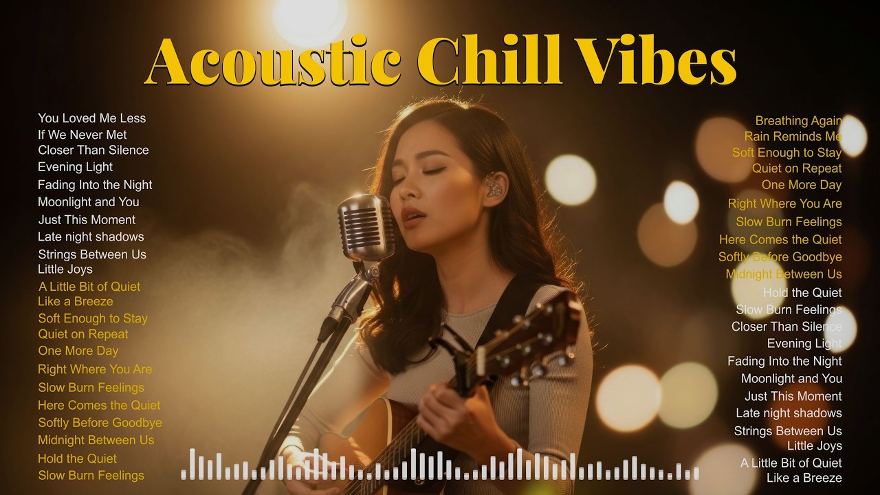 Acoustic Chill Love Songs Playlist 💗 Best Relaxing & Emotional Vibes 2026