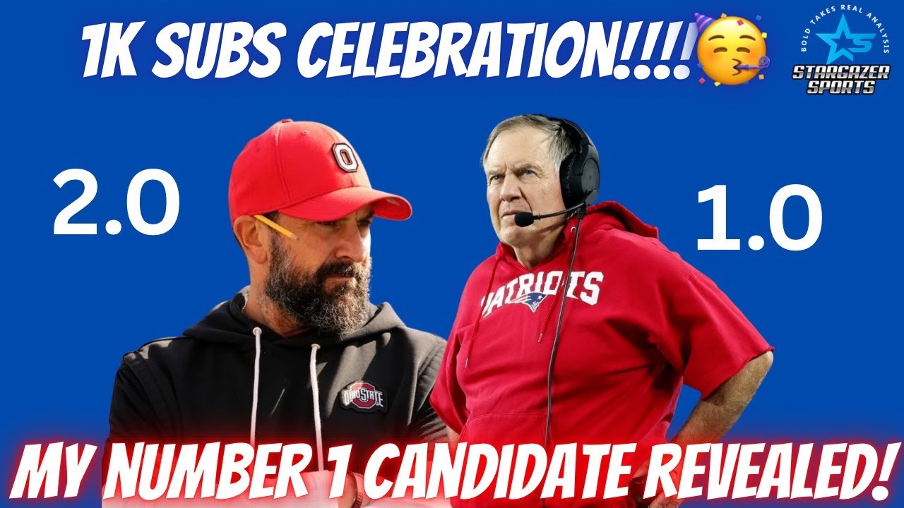 🎉1K Subscribers CELEBRATION🎉+ My top Dallas Cowboys DC Candidate REVEALED!