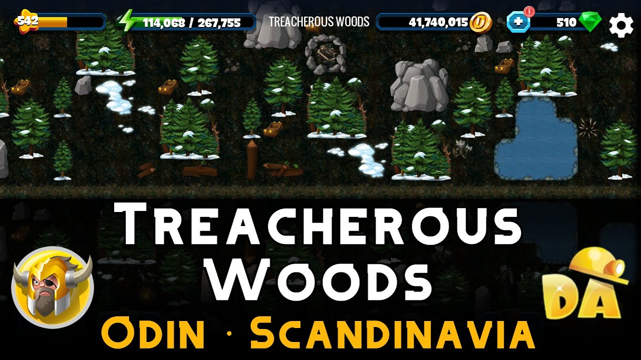 Treacherous Woods | Odin #9 | Diggy's Adventure