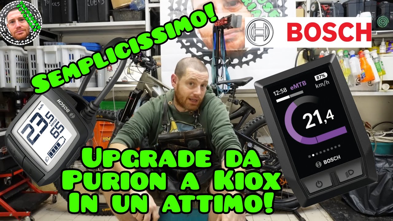 🚲​👌​Semplicissimo! Come passare da Purion a Kiox sulla vostra E-bike in 5 minuti! Kit BUI330