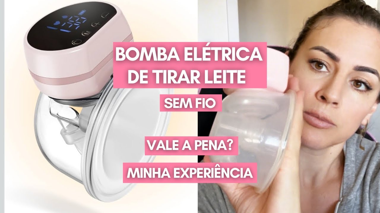 Minha Experiência com a Bomba Elétrica de Tirar Leite Sem Fio | Vale a Pena?