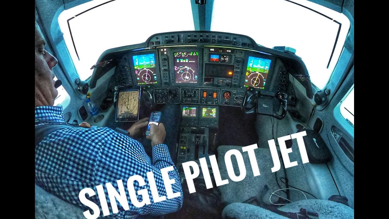 Single Pilot Jet Flight- Carlsbad to Dallas