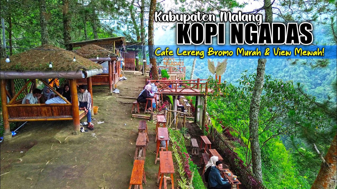 KOPI NGADAS PONCOKUSUMO MALANG || CAFE MALANG VIRAL DI LERENG BROMO VIA TUMPANG