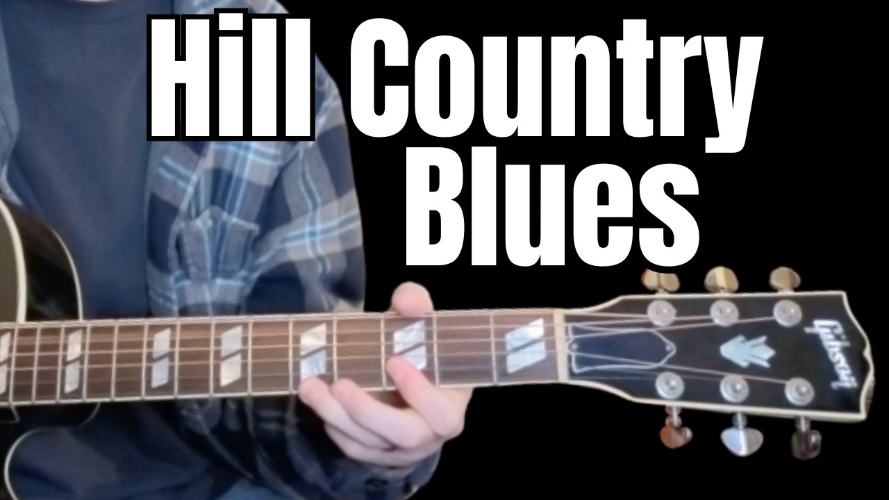The riff to rule them all- Hill Country Blues riff foundation guitar lesson in standard tuning