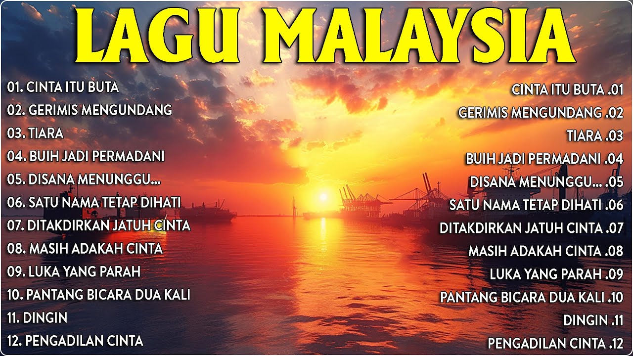 lagu malaysia menyentuh terbaik | lagu slow rock terbaik 90an | koleksi lagu kenangan terpopular💦