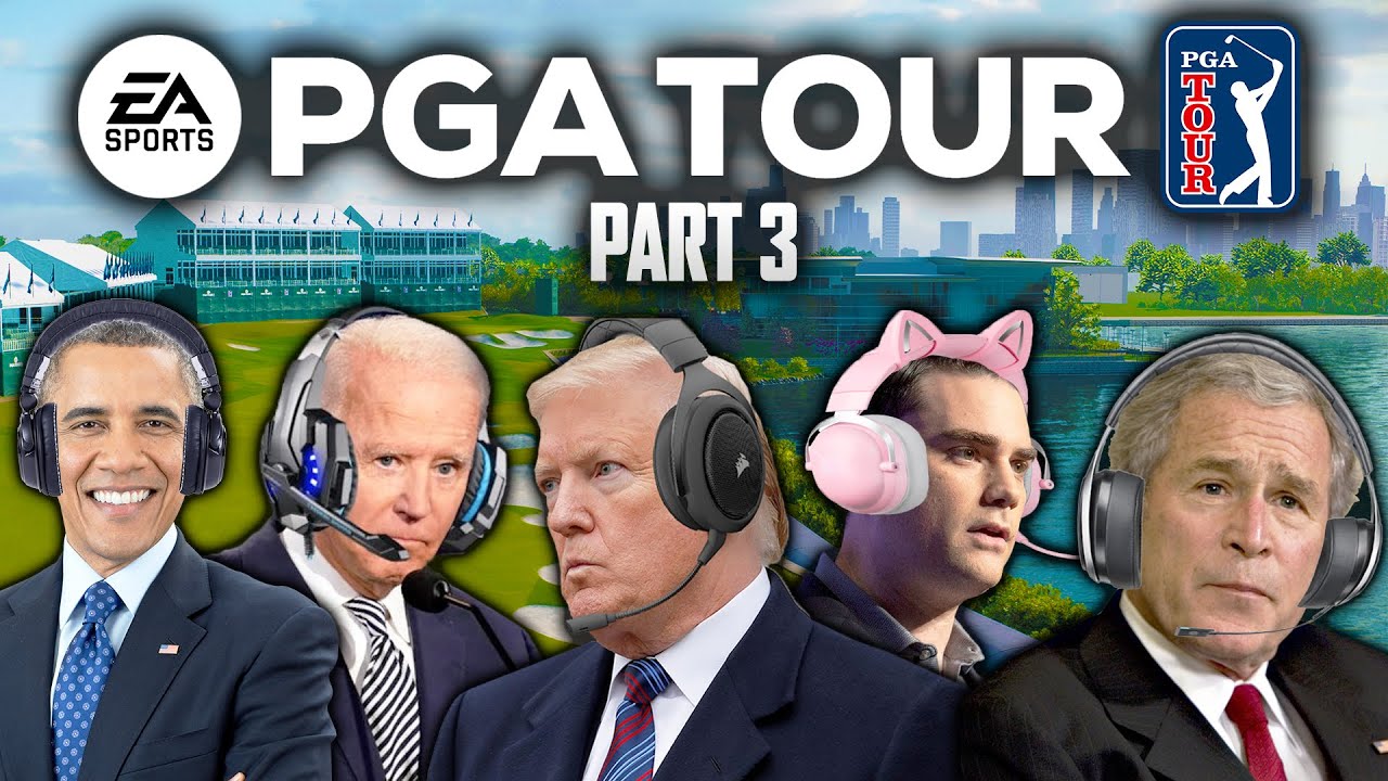 US Presidents Play EA Sports PGA Tour (Part 3)