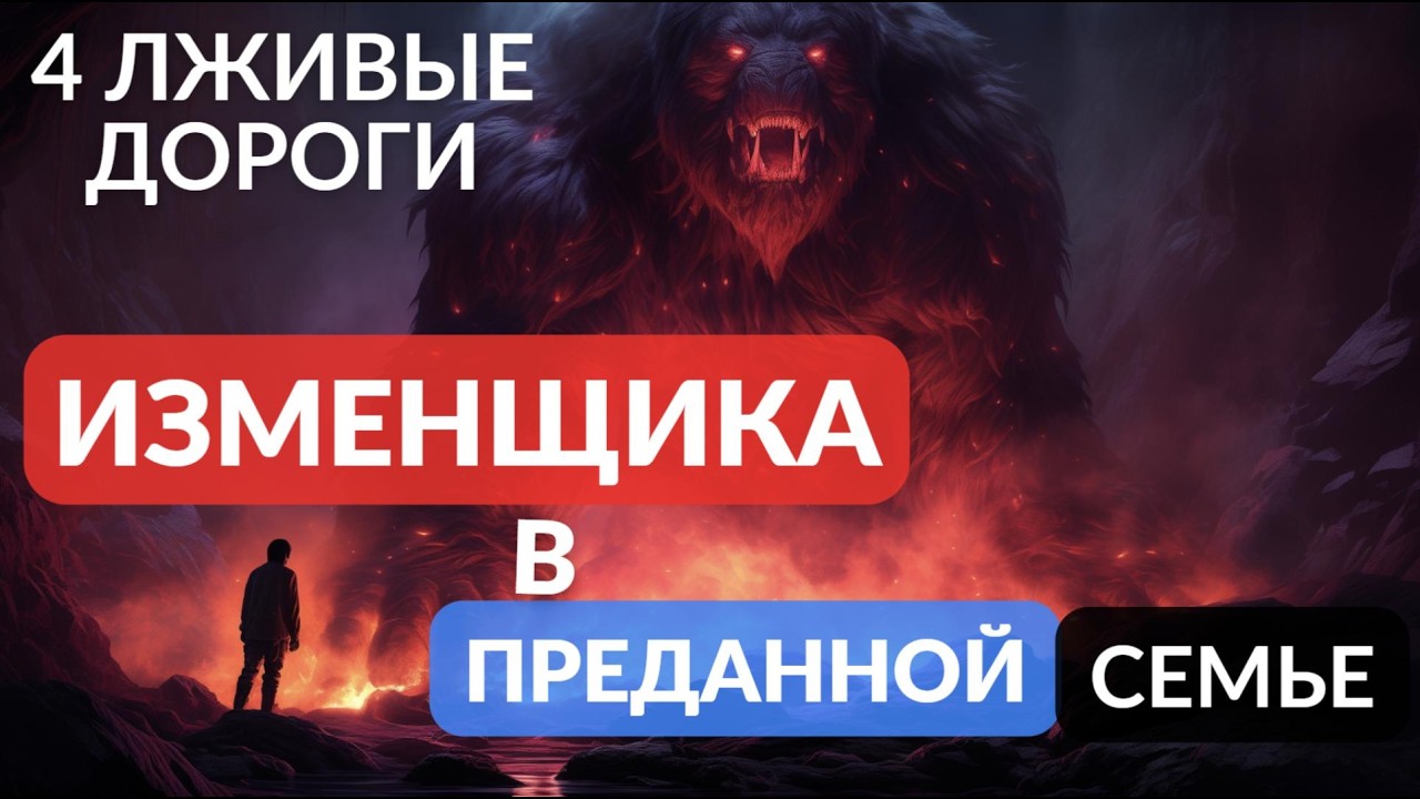 4 лживые дороги изменщика в преданной им семье