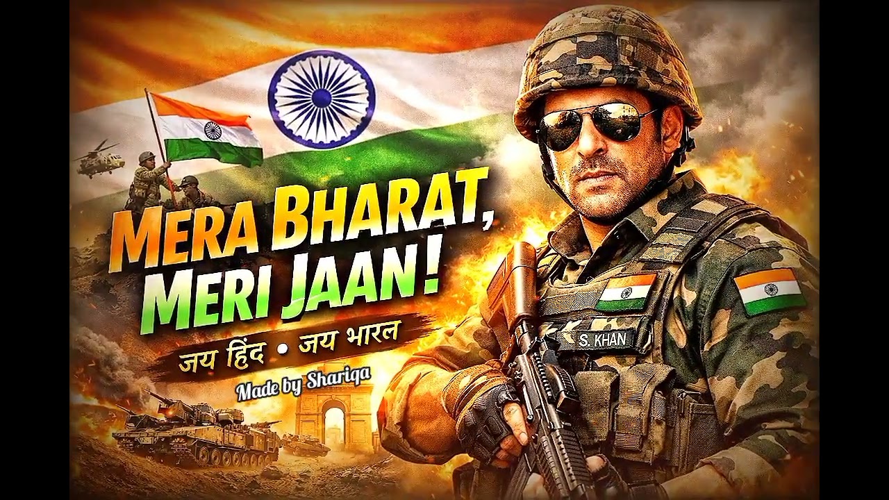 Mera Dil Meri Jaan Hai 🇮🇳 | Powerful Patriotic Song