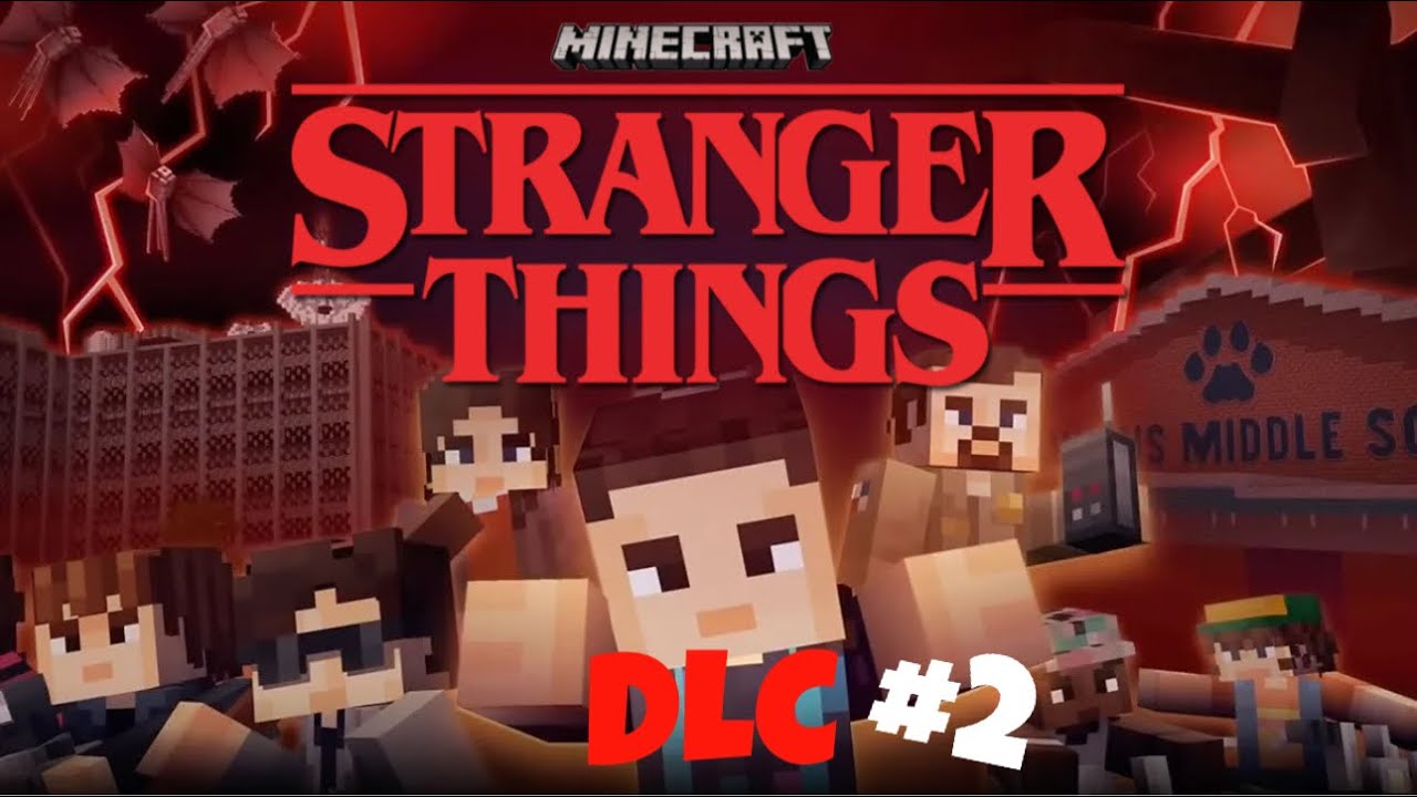 Minecraft X Stranger Things DLC - Gameplay (Lvl 2 & 3)