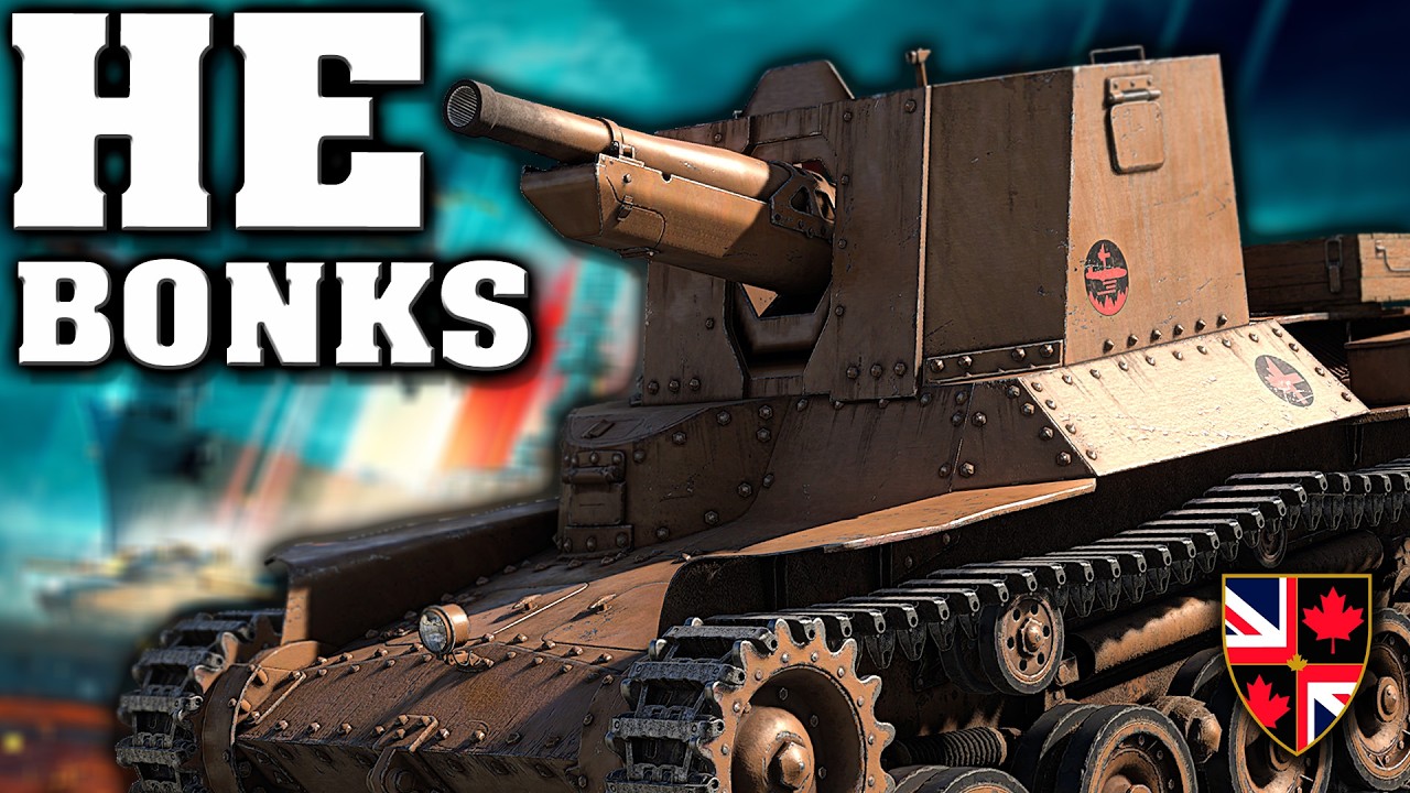 Japan's 105mm NUKE Launcher! - Ho-Ni II Review (War Thunder)
