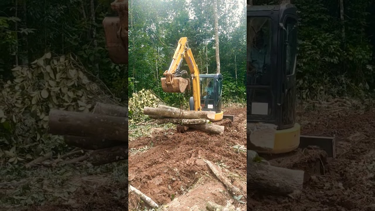 KOMATSU PC35 ACCabin machine incorporated with l&t#excavator#miniexcavator#larsentoubro#shorts#jcb