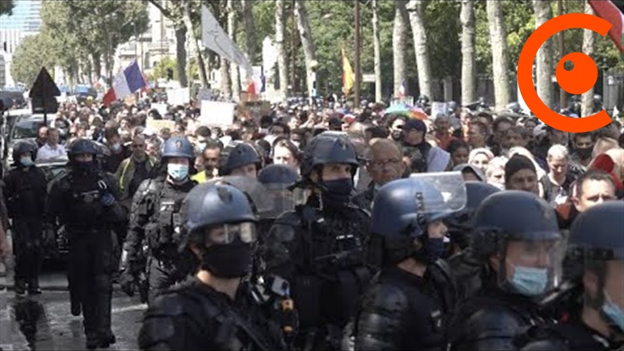 Manifestation contre le pass sanitaire (7 août 2021, Paris)