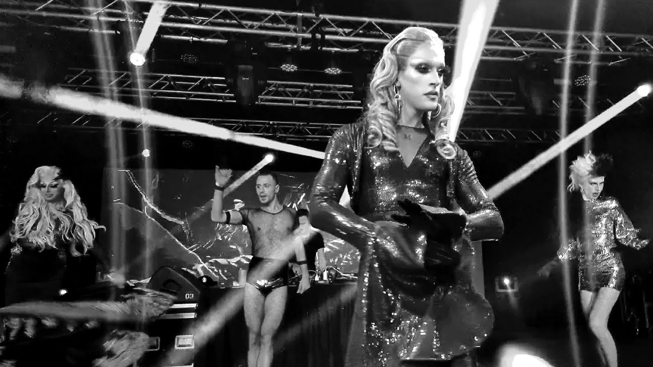 Garcons Gay Party Budapest: The Drag Queens and Go Go Dancers on 27 Feb. 2022 :: Part 1 :: 4K UHD
