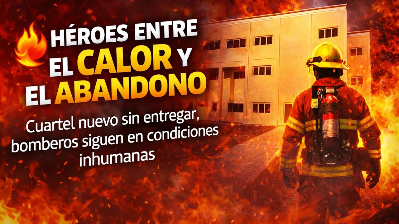 Autoridades prometen, bomberos sufren: cuartel nuevo sigue sin terminar en SFM
