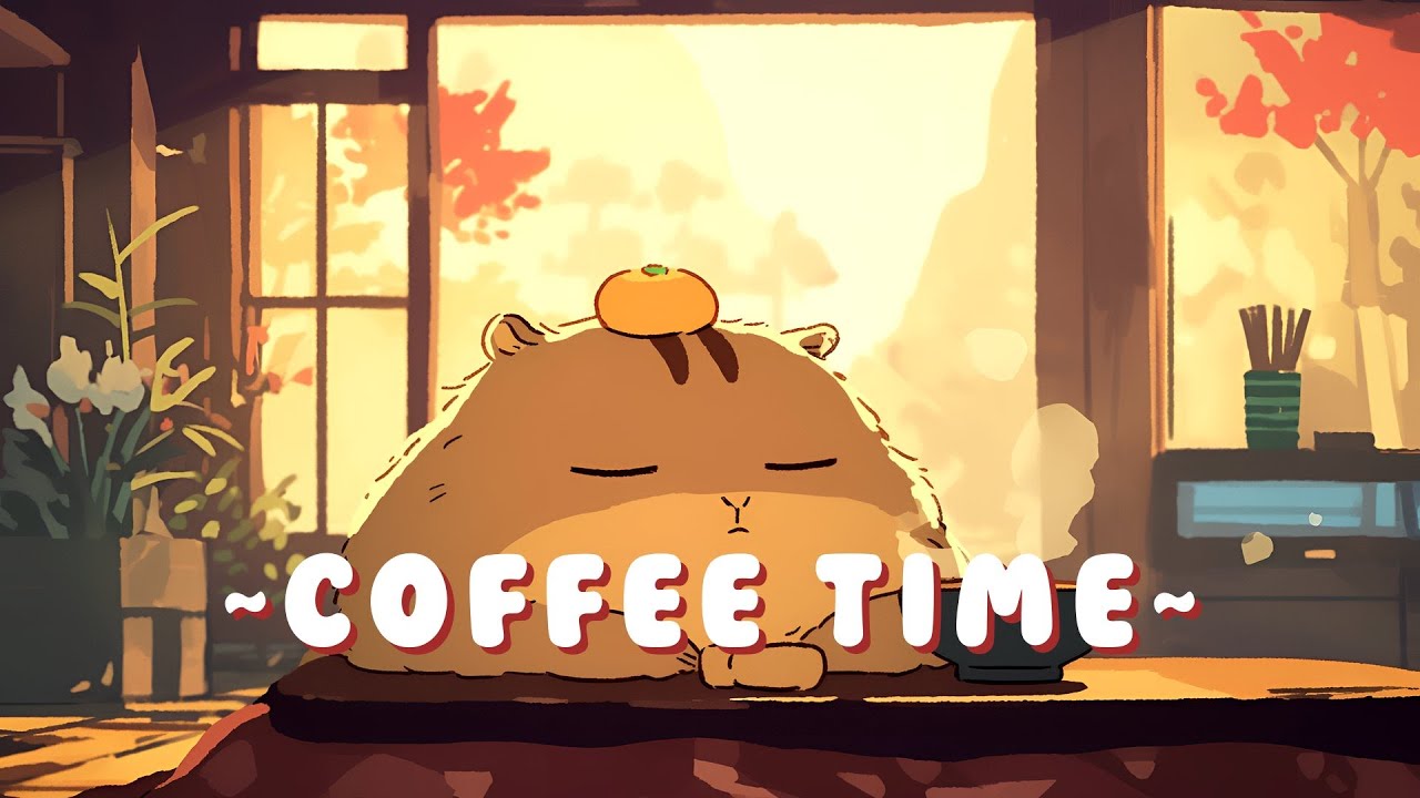 Capybara Beats & Lofi - Study & Chill Music Mix ~ Peaceful Moments ~ 🦫 📝