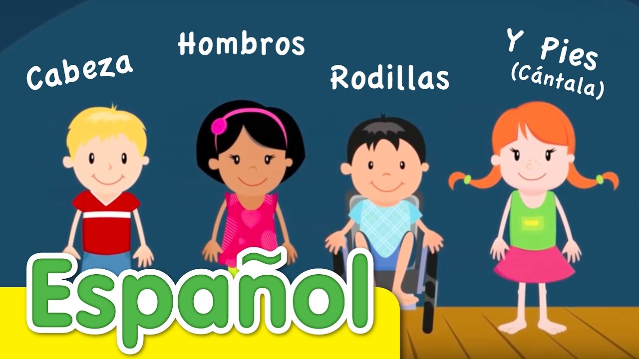 Cabeza Hombros Rodillas Y Pies (Cántala) | Canciones Infantiles | Super Simple Español
