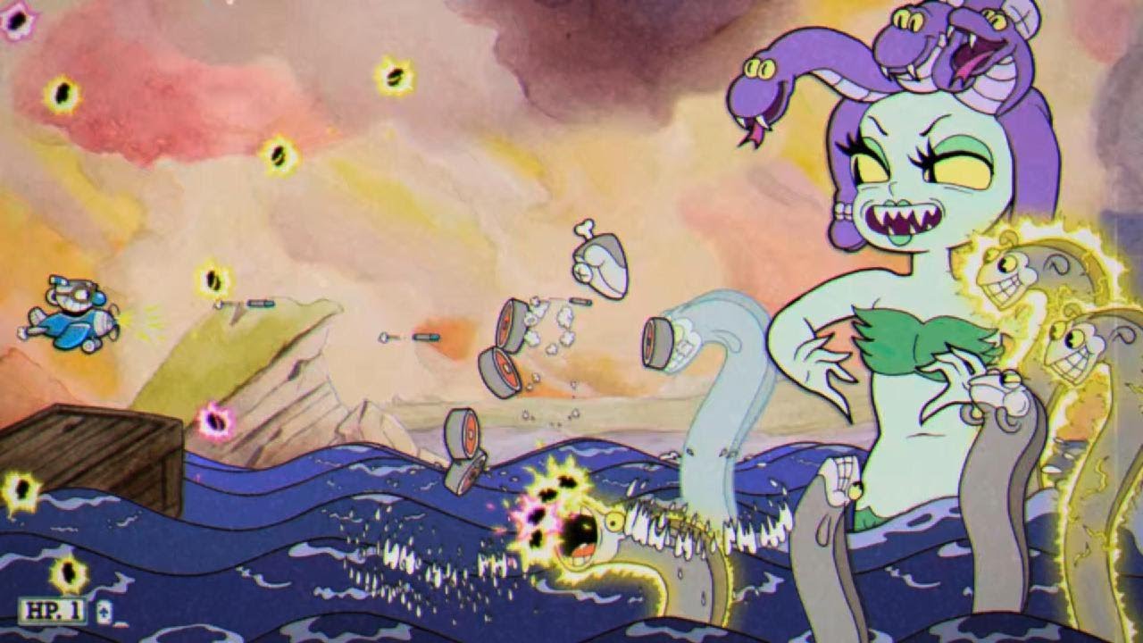 Derrotando a sereia no Cuphead- ep 11