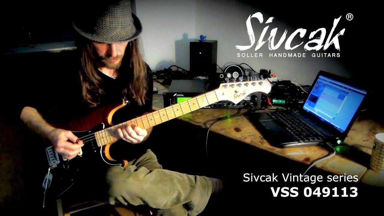 Guitar Review, Sound Test - Strat Sivcak Guitar, Fractal AXE FX - Peter Luha