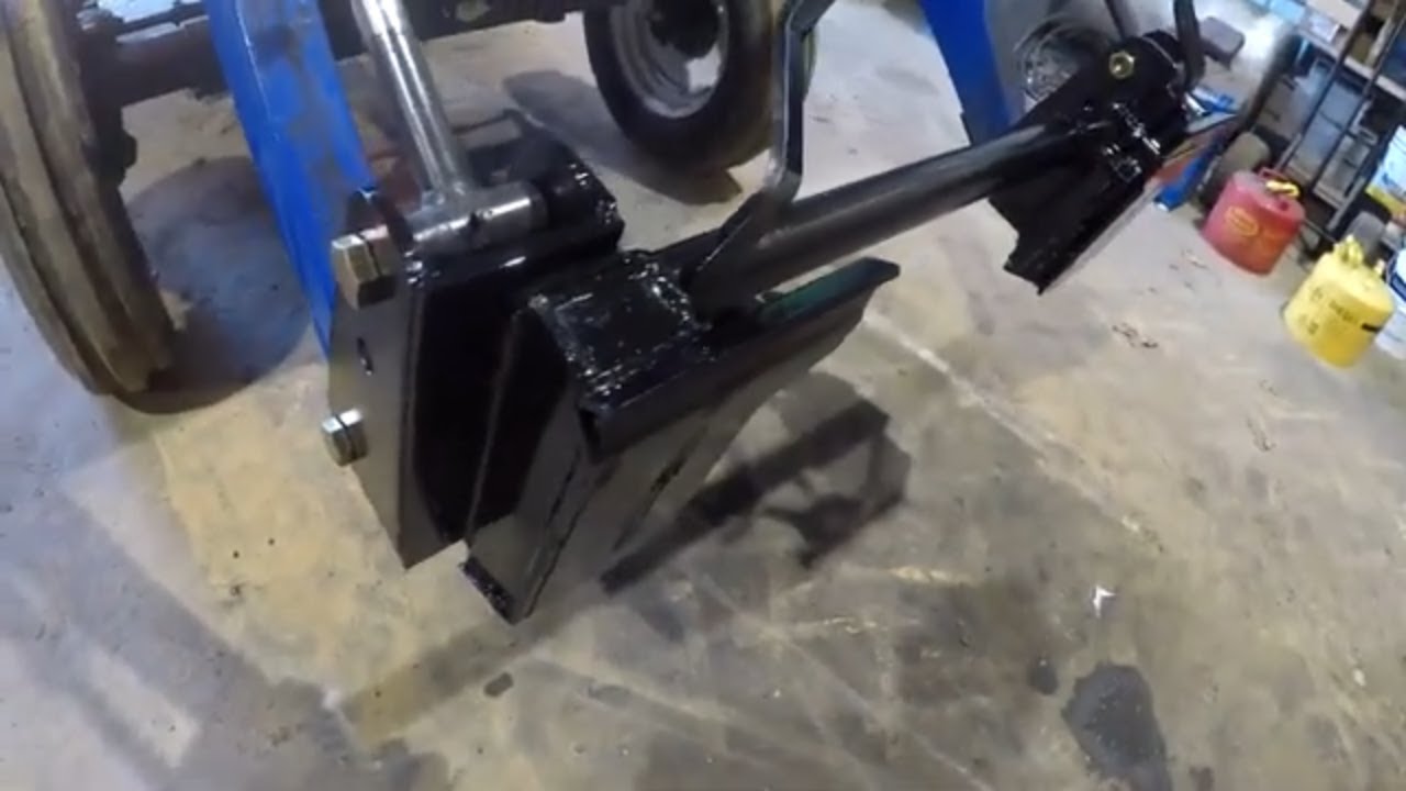 Переделка мини-погрузчика Bush Hog 2400 QT с быстросъемным креплением, часть 3 из 3, Ford 5610