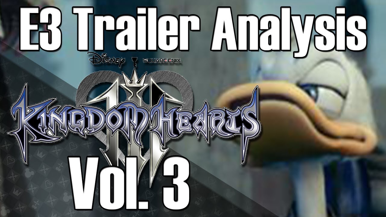 KINGDOM HEARTS 3 E3 Trailer ANALYSIS Vol 3