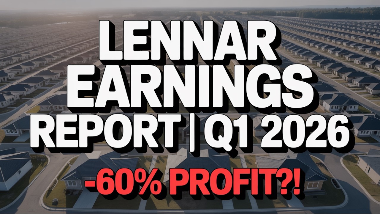 Earnings Report: Why Lennar Just Took a 60% Profit Hit | Q1 2026