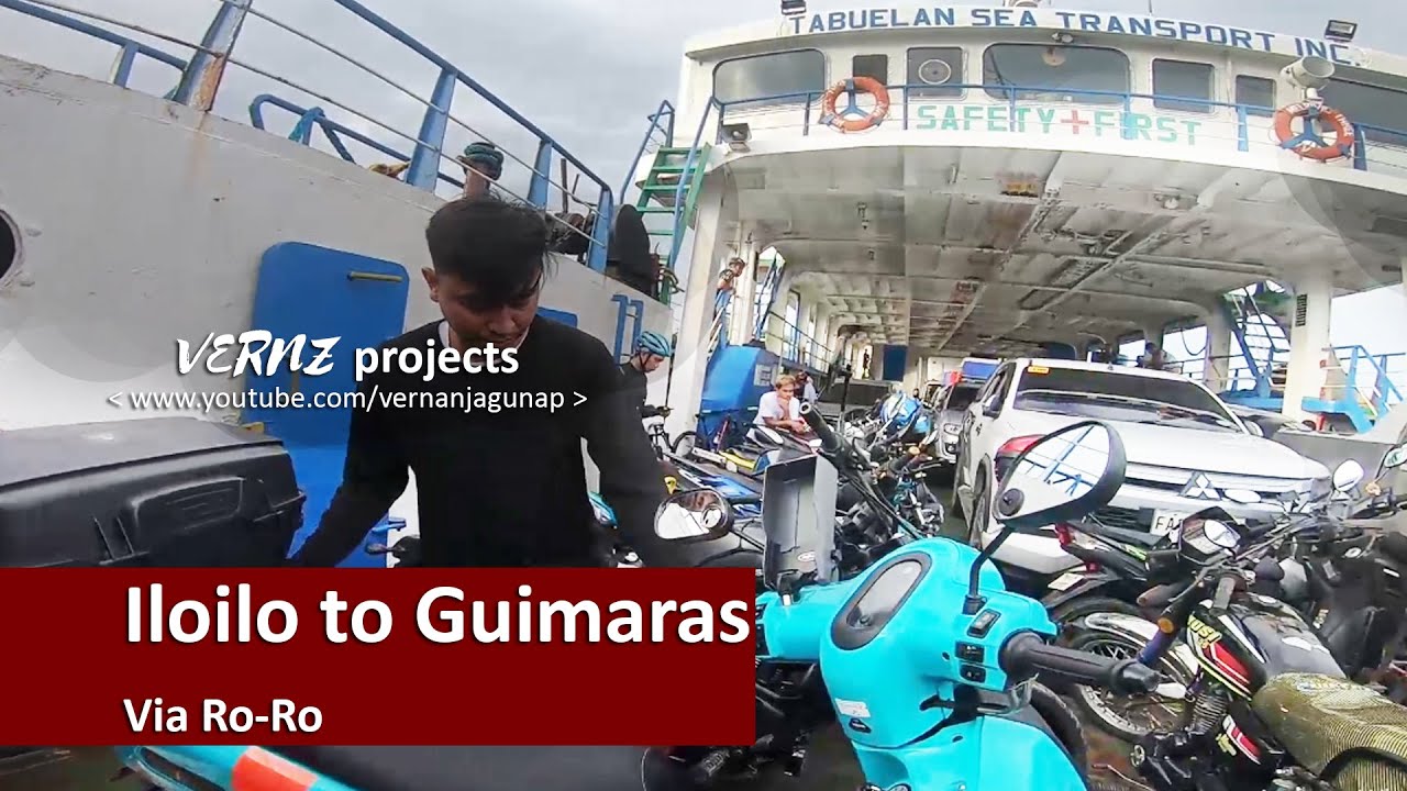 How to Ride a Ro-Ro from Iloilo to Guimaras | Iloilo to Guimaras via Ro-Ro