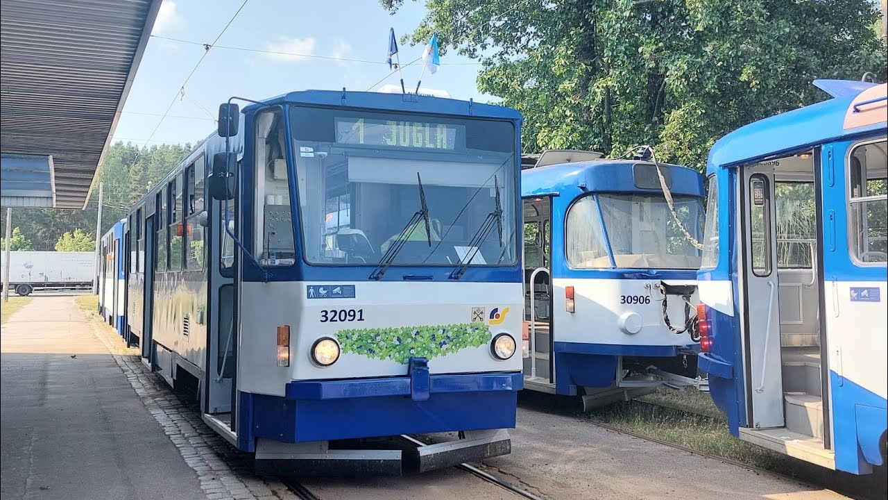 Trams in Riga (2023) 🇱🇻