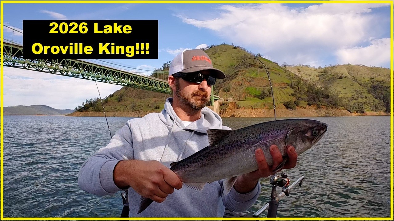 Lake Oroville King Fishing (New Underwater Camera)