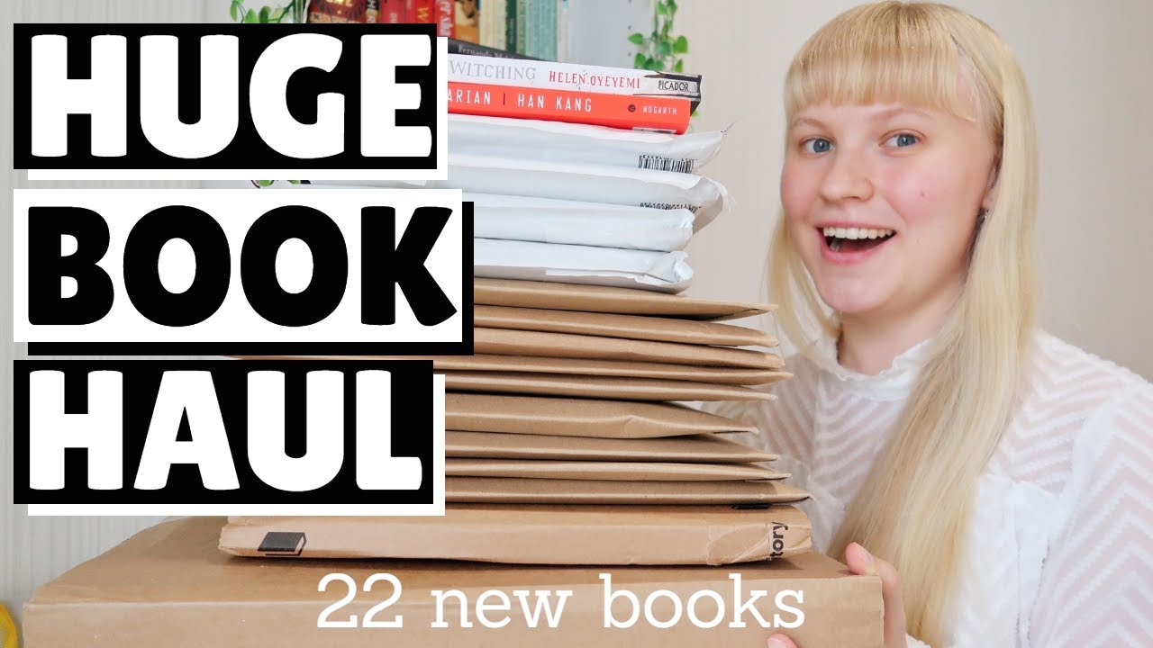 Huge Book Haul (22 new books!) / Book Unboxing