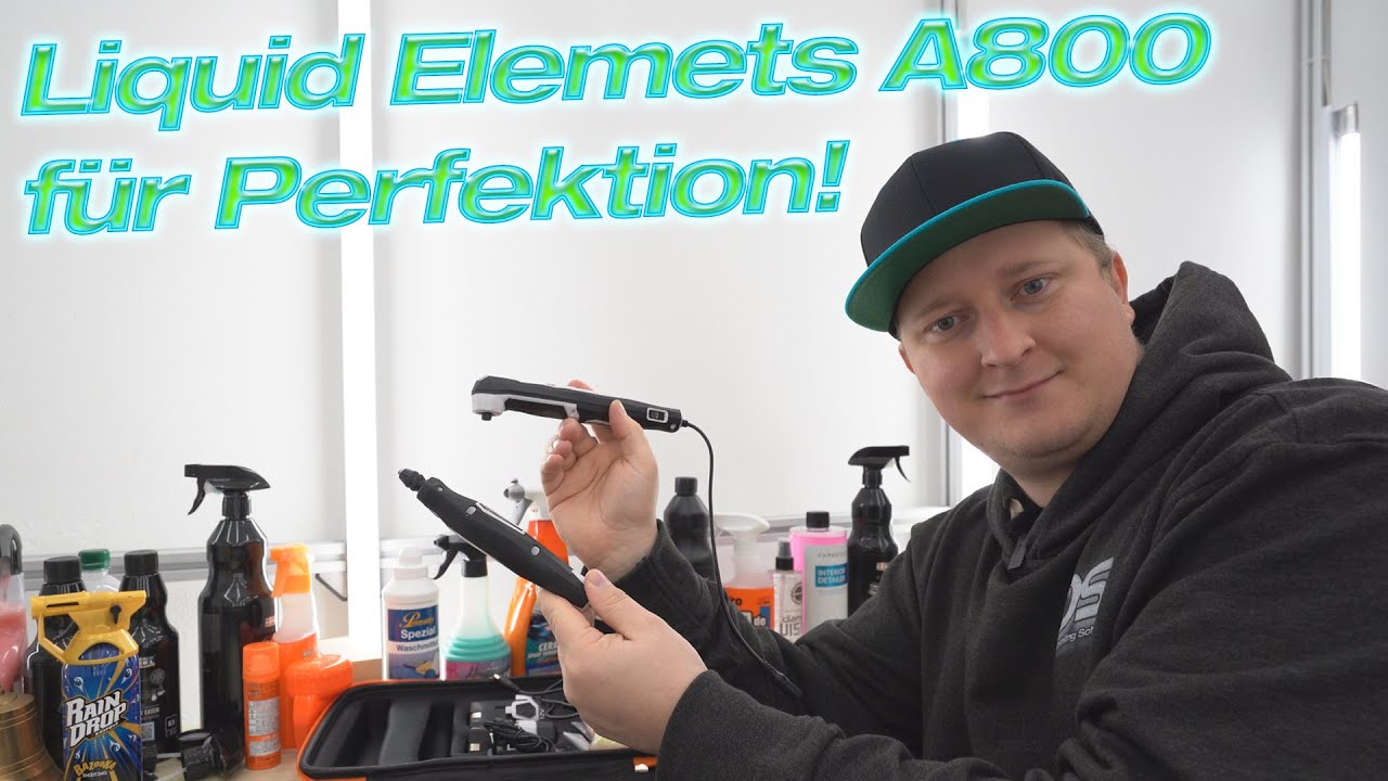 Liquid Elements A800 - Das Poliermaschinenset für Perfektionisten Unboxing und Lieferumfang