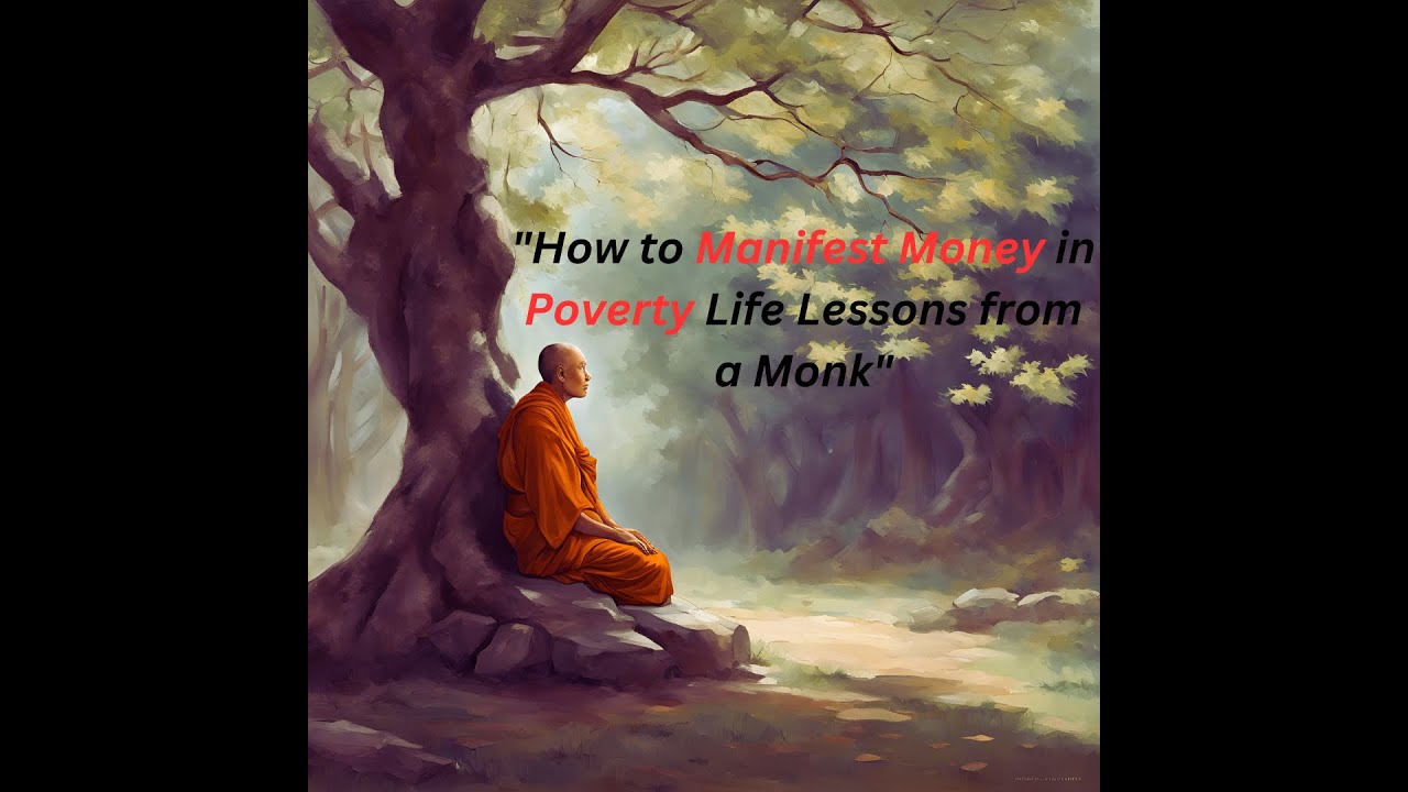 How to Manifest Money in Poverty  Life Lessons from a Monk