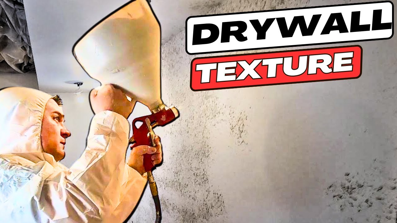 The Art Of Drywall Knockdown Texture || E9 Finishing A Basement