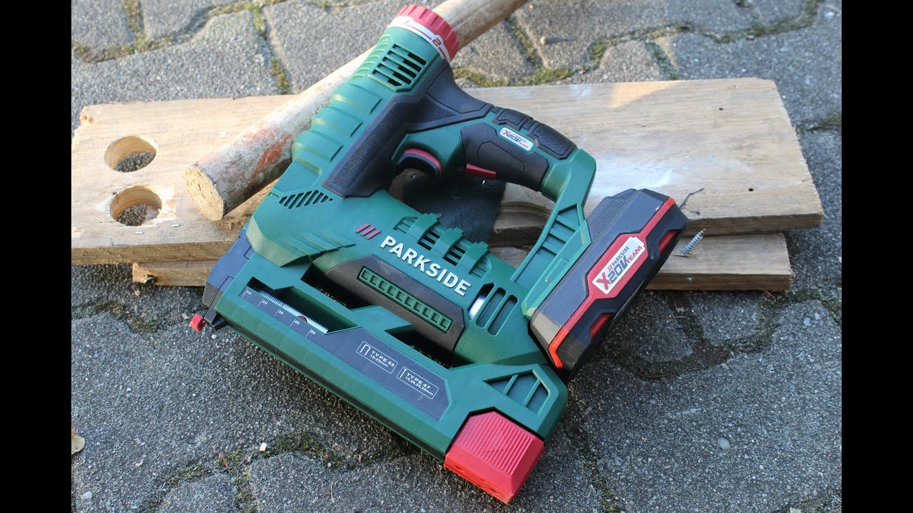 Parkside Akku-Tacker PAT 20-Li A1 im Test