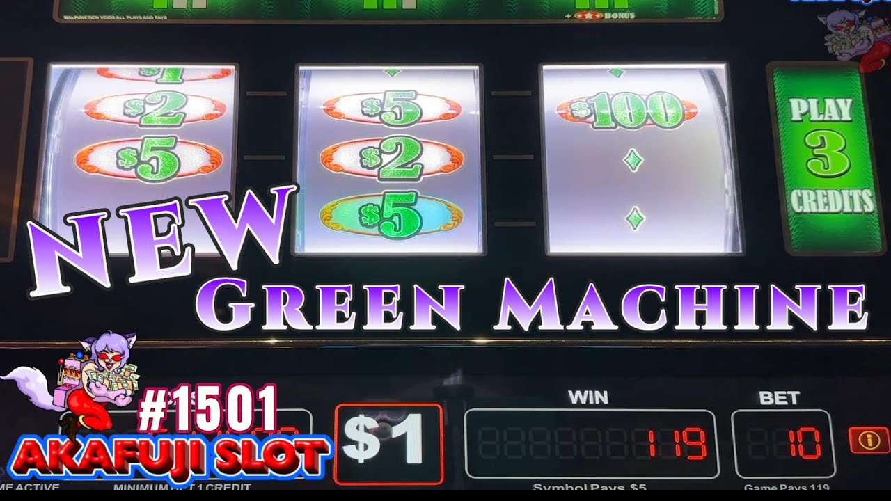 It's New! The Green Machine Slot - My worst machine ever😅 Yaamava Casino 赤富士スロット 過去最悪なスロット