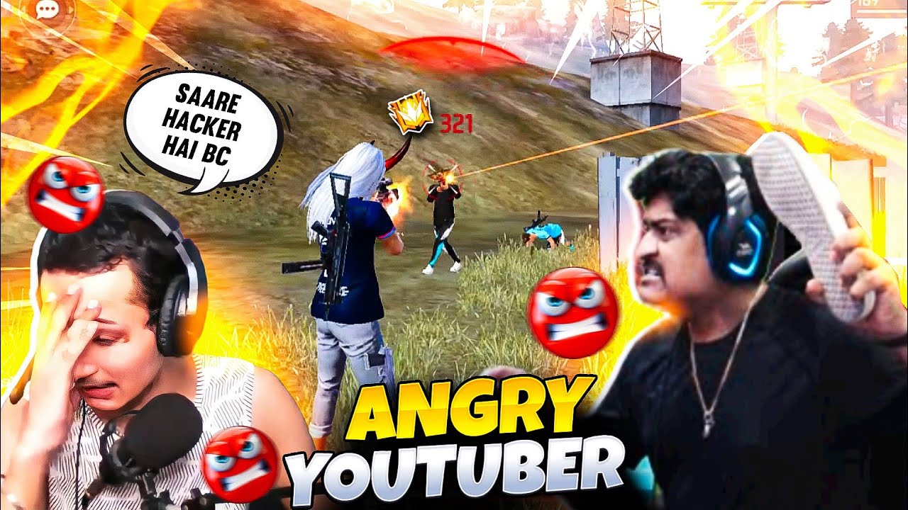 ANGRY YOUTUBER VS GYAN GAMING Angry Youtuber 🤬 Abusing His Teammate 🤣 MUST WATCH