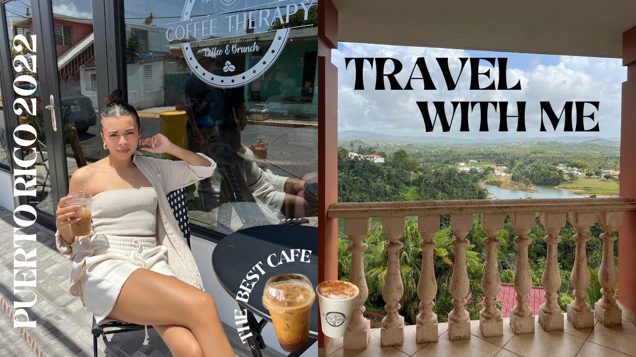 PUERTO RICO TRAVEL VLOG🇵🇷(2022): the best cafe, exploring Luquillo & Cidra,  amazing PR views + more