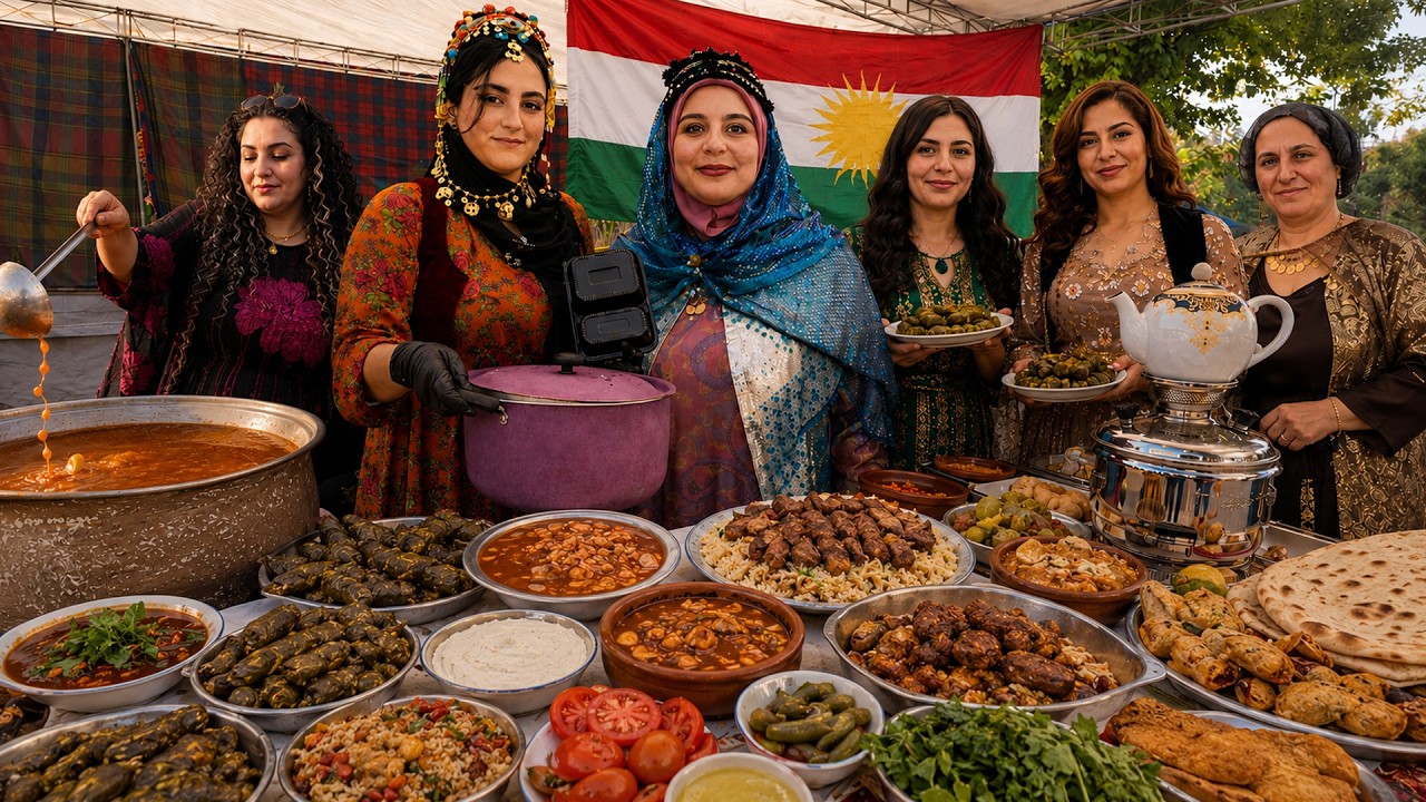 MAWLANA! KURDISTAN'S BIGGEST Street Food Festival in Slemani