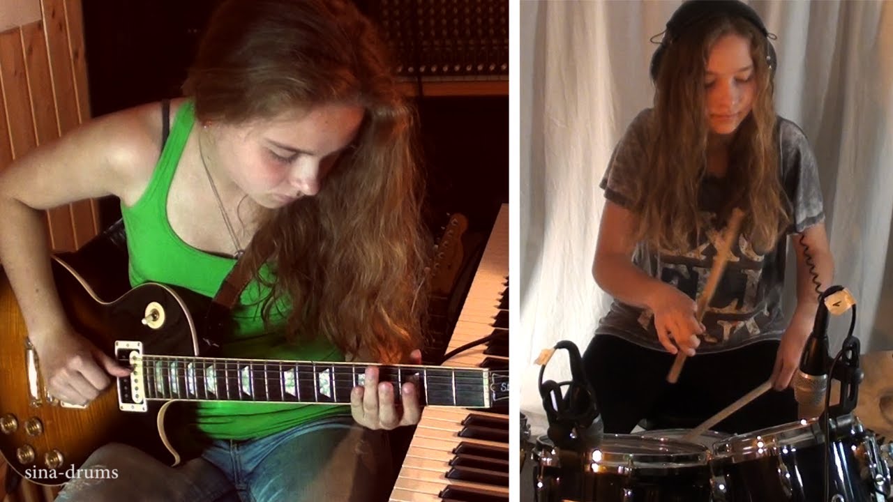 Money For Nothing; Drums & Guitar Intro by Sina